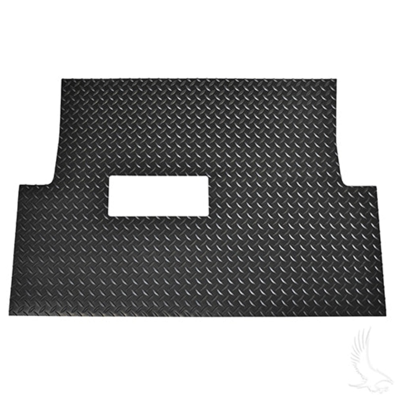 Club Car Precedent Golf Cart Black Diamond Plate Floor Mat