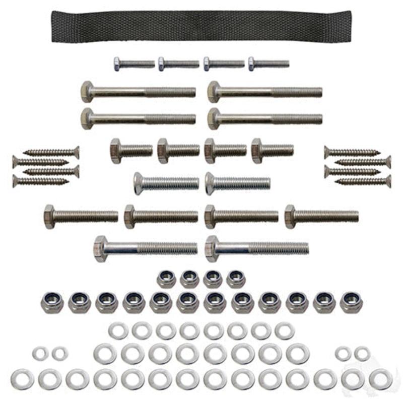 Golf Cart Flip Hardware – Super Saver Seat – E-Z-GO  RXV 08+