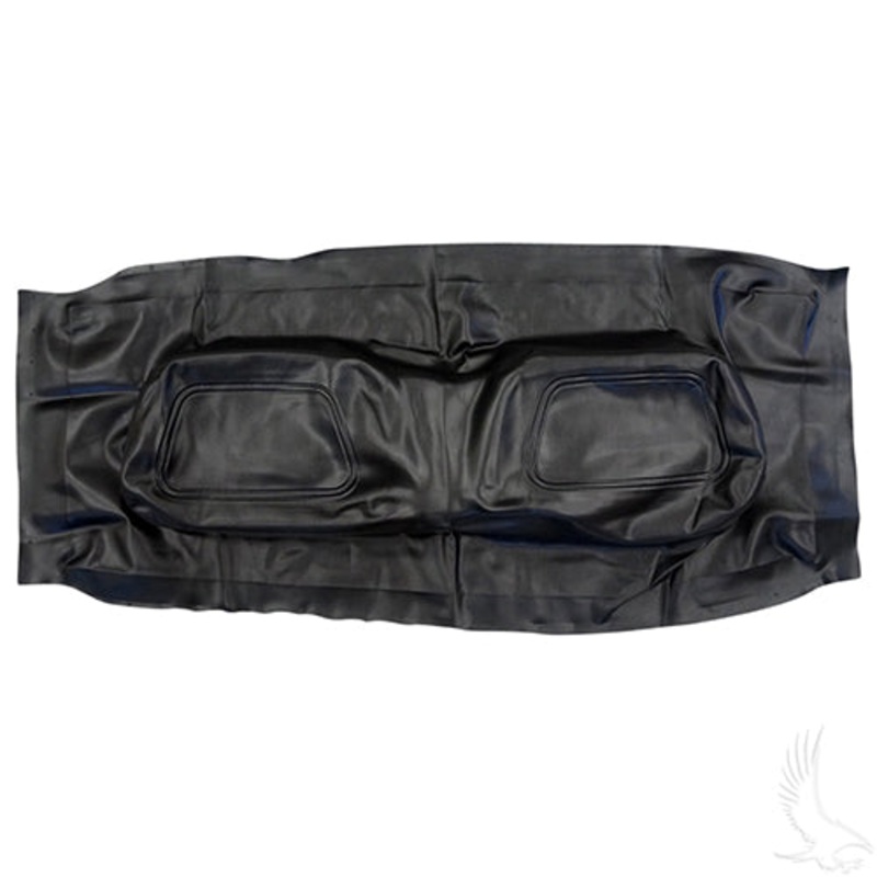 Golf Cart Seat Back Cover – Black – Club Car DS 2000-2013