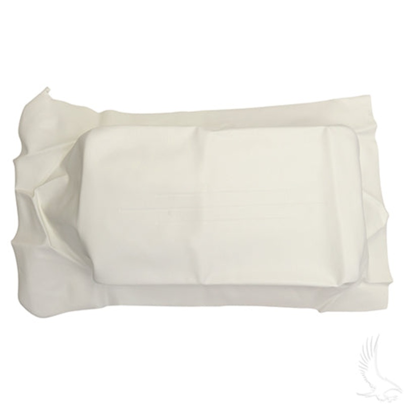 Golf Cart Seat Back Cover – White – E-Z-GO Marathon