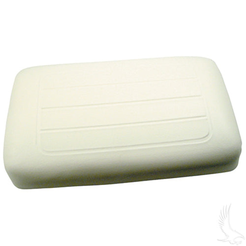 Yamaha G2/G9 Golf Cart Seat Back Cushion Assembly 1985-1991 (Ivory)