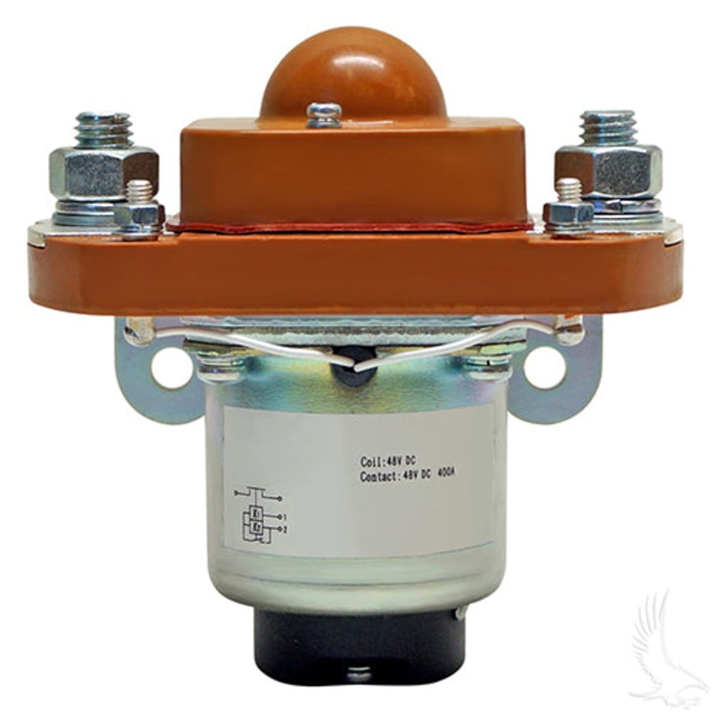 48 Volt Golf Cart Heavy Duty Solenoid – 48V / 400 Amp
