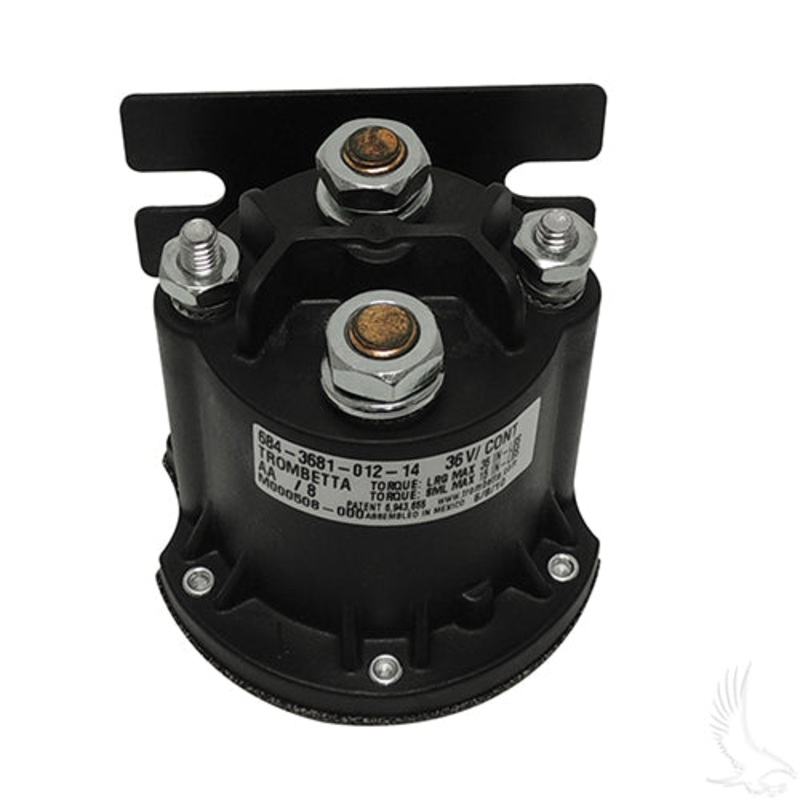 EZGO RXV Golf Cart 36 Volt Electric Solenoid – 4 Terminal Danaher Controller