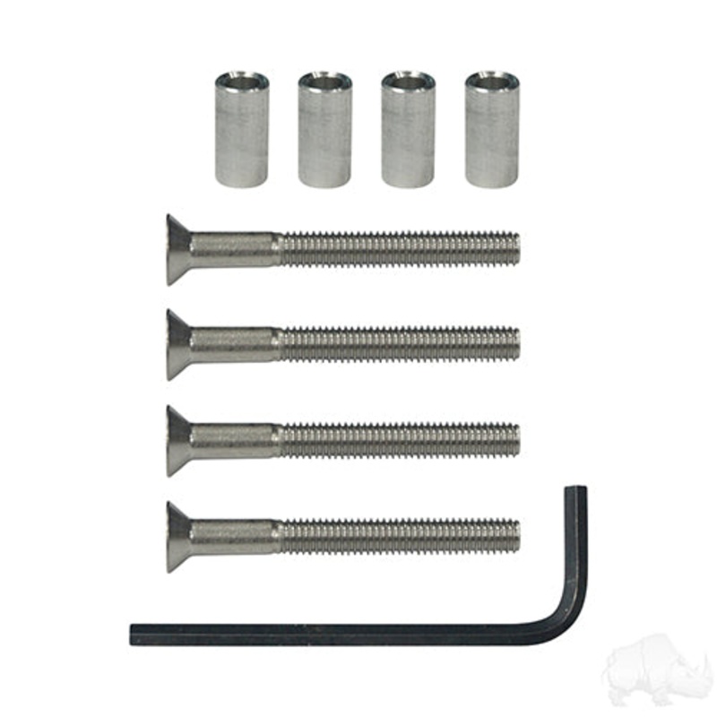 RHOX Golf Cart Steering Wheel Score Card Holder