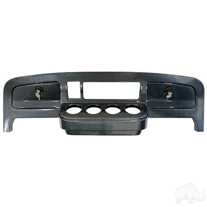 Golf Cart Dash –  Carbon Fiber –  EZGO TXT 14+