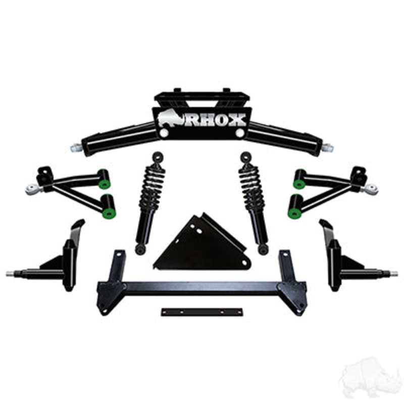 RHOX BMF 6″ Golf Cart A-Arm Lift Kit, Yamaha Drive2 Electric, Non-EFI Gas, Drive Gas and Electric 07-16