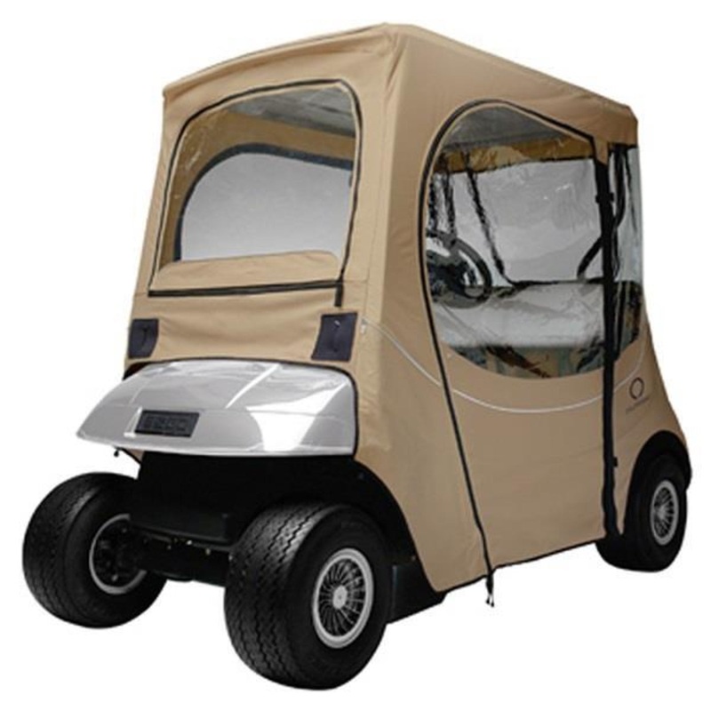1994-Up EZGO RXV-TXT – Classic Accessories Khaki Soft Enclosure