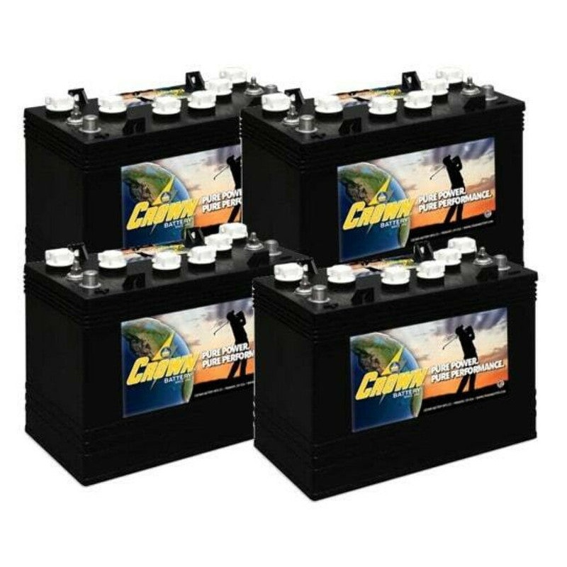 Crown Battery CR-GC150 12Volt/150Ah (4 Pack, 48V)