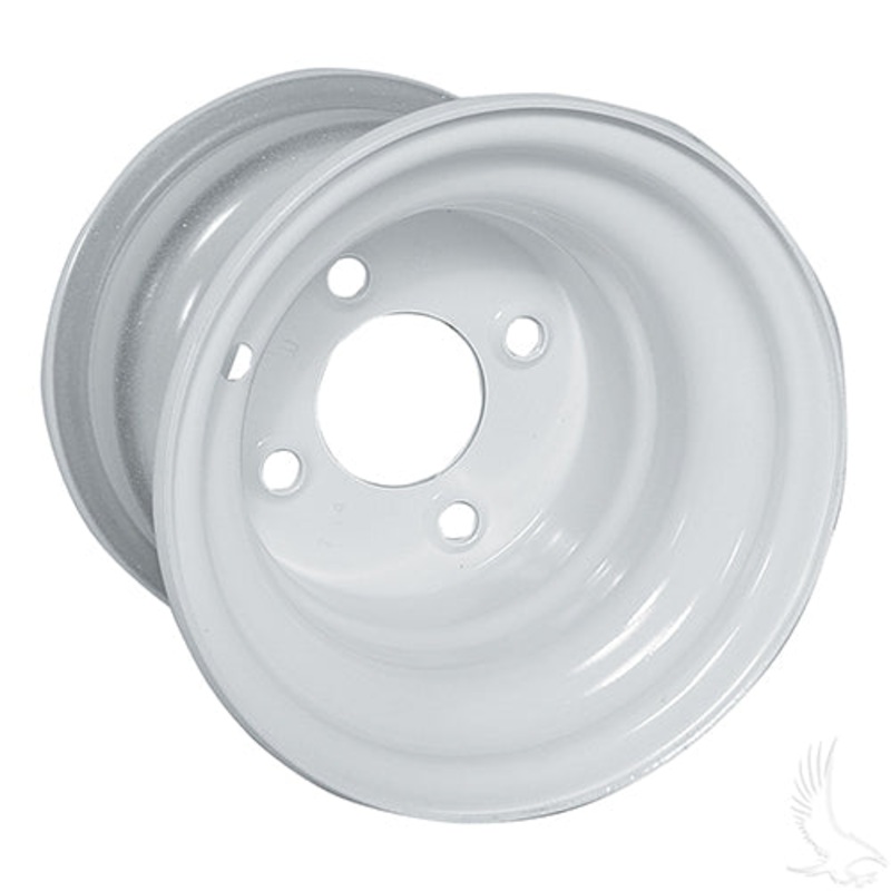 Steel –  White –  8×7 w/ offset