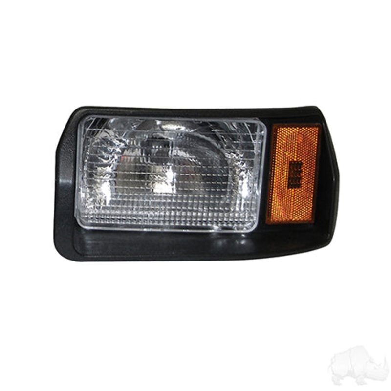Club Car DS Golf Cart Headlight Assembly – Driver Side 93+