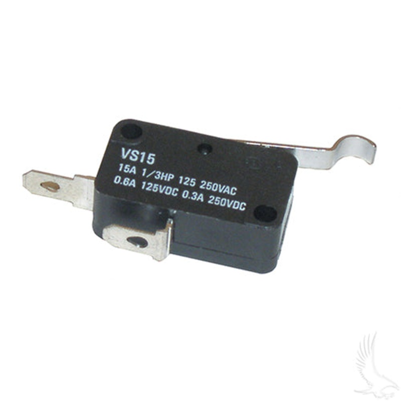 Club Car DS Golf Cart 36 Volt 2 Terminal Micro Switch – Gas 1984+ – Electric 1980+