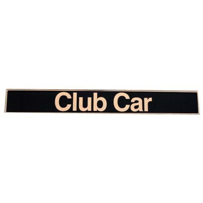 Club Car DS Name Plate (Years 1982-2004)