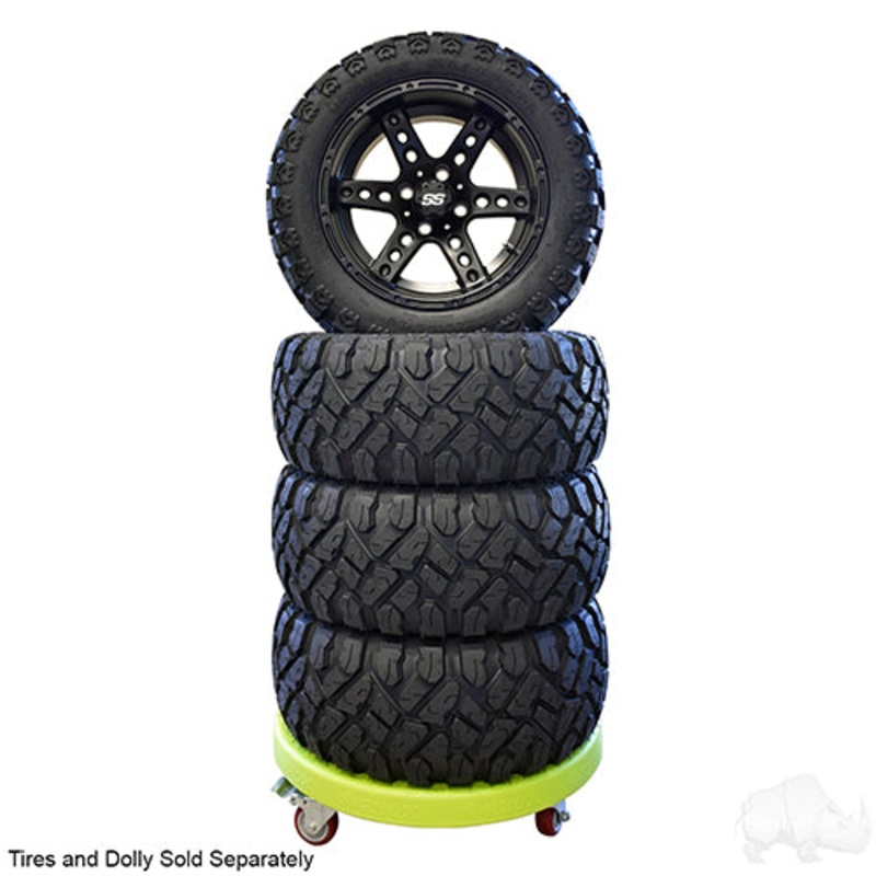 RHOX RX187 – Machined Matte Black – 14×7 ET-15