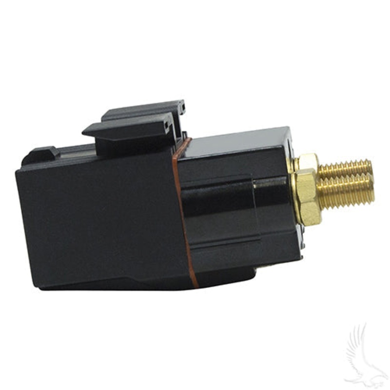 Solenoid – 48V Terminal Copper – Club Car Tempo – Precedent with Slide in Mounting Bracket