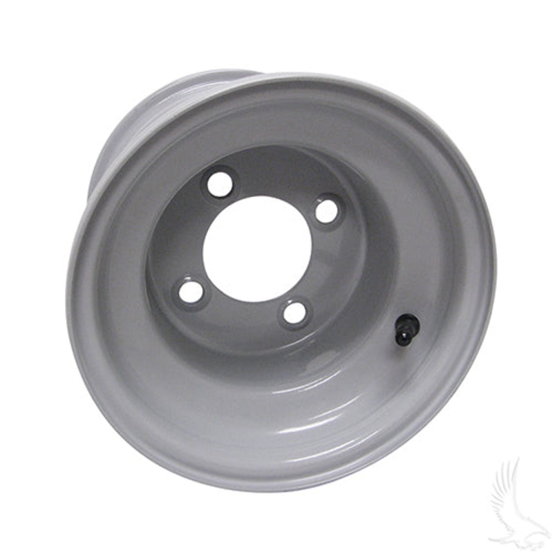 Steel –  Club Car Gray –  8×7 Standard