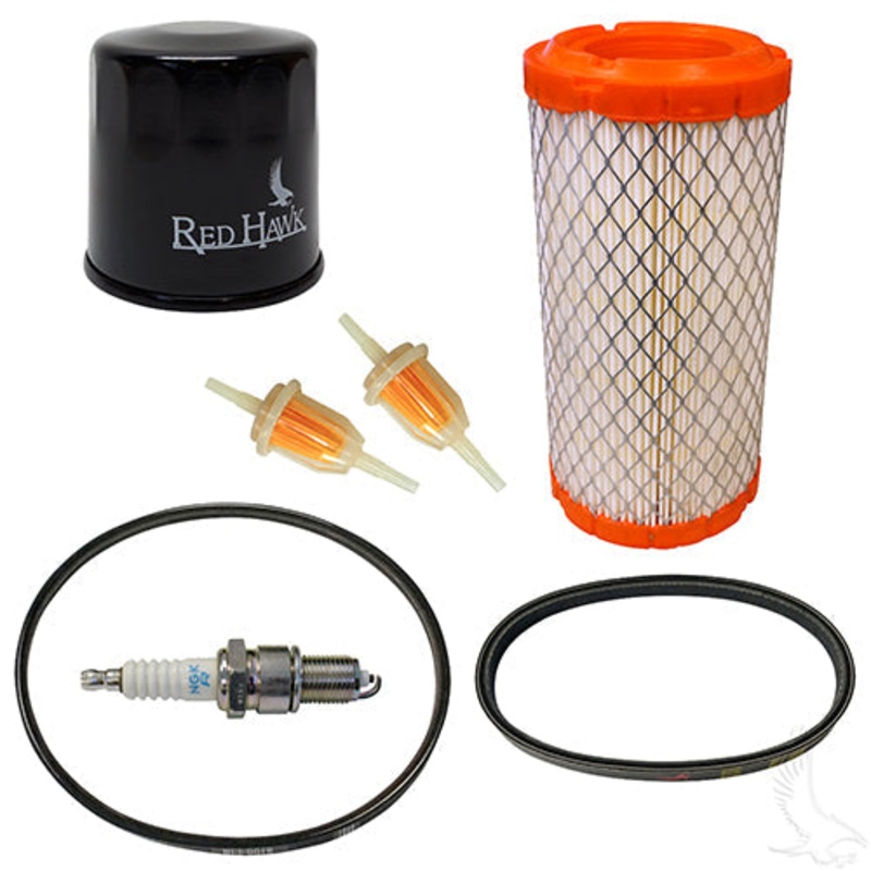 Club Car Precedent Golf Cart Deluxe Golf Cart Tune Up Kit – 4-Cycle With Oil Filter