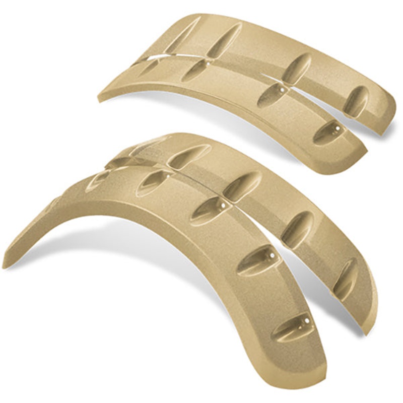 DoubleTake Fender Flare Set for Phoenix Body, E-Z-Go RXV 08+, Sand