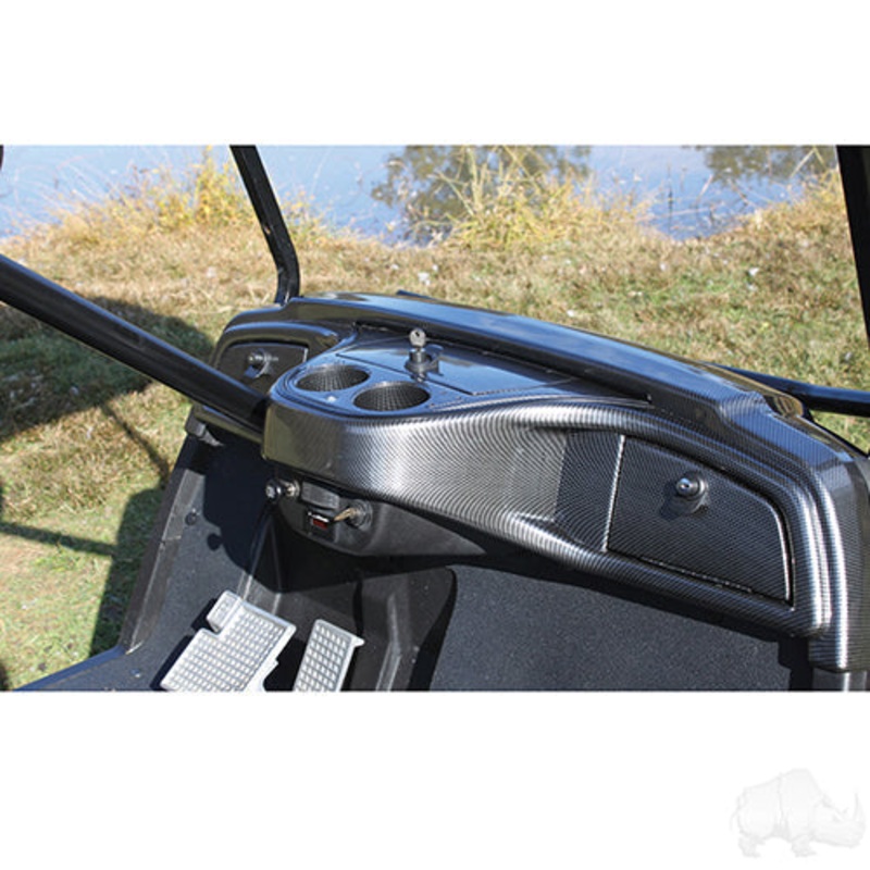 Golf Cart Dash –  Carbon Fiber –  Yamaha Drive