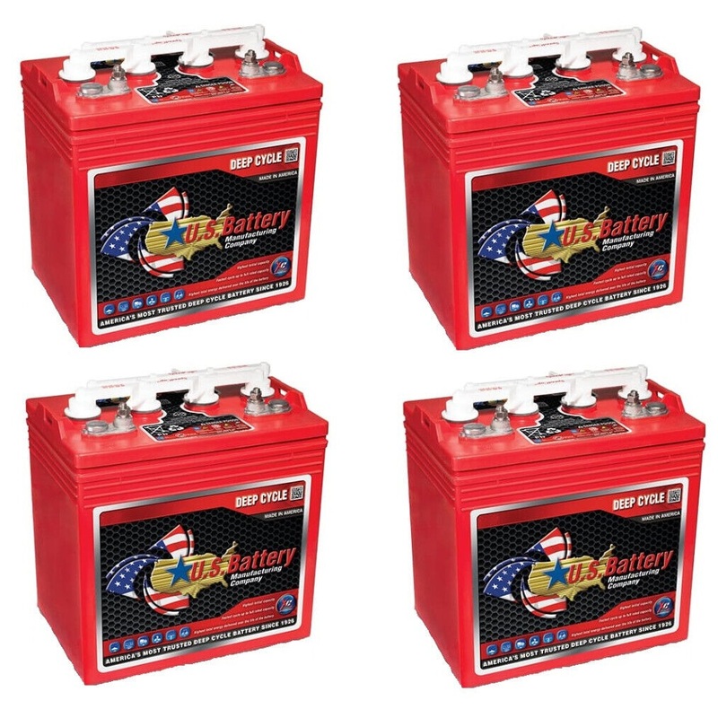 US Battery 8 Volt Golf Cart Battery 8V/170Ah (4 Pack, 32V) – 8VGC XC2