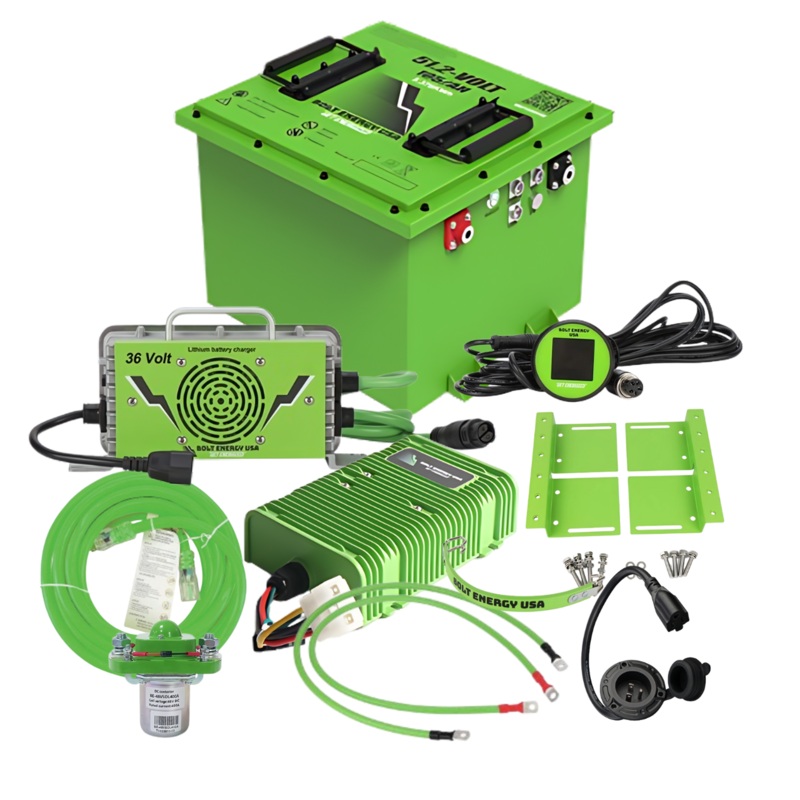 Bolt Energy 48-Volt / 105-AH Professional kit Mini Club Car Precedent Onward or Tempo