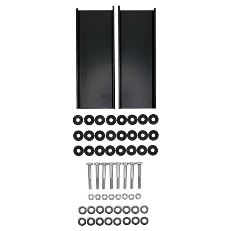 DoubleTake Top Front Mounting Brackets for 60″, 80, or 120″ Kwick-Track Top, Club Car Precedent 04+