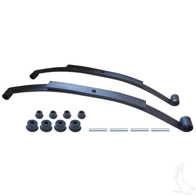 EZGO RXV Golf Cart Rear Dual Action Leaf Spring Kit – 2008+