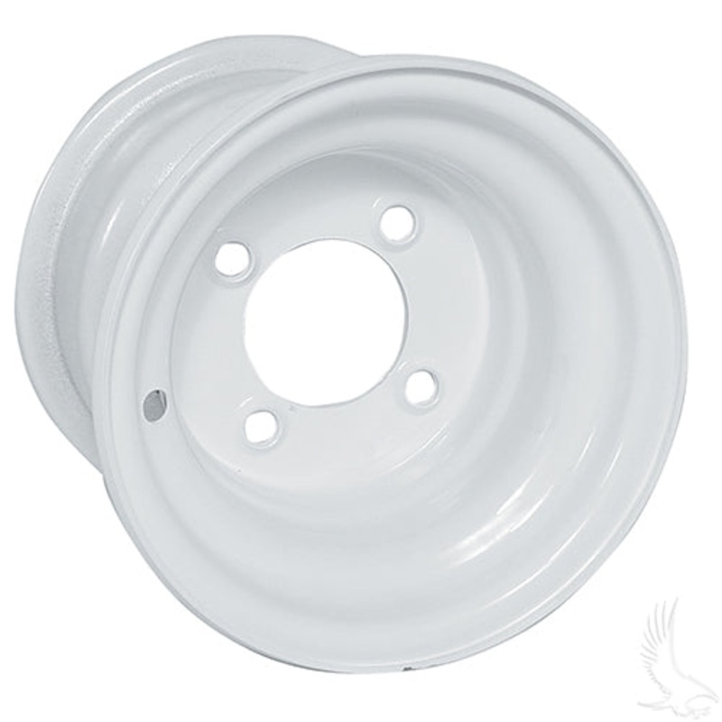 Steel – White – 8×7 Standard
