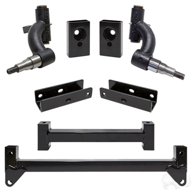 Yamaha Drive2 Gas EFI Golf Cart 3″ Golf Cart Drop Spindle Lift Kit (2017+)