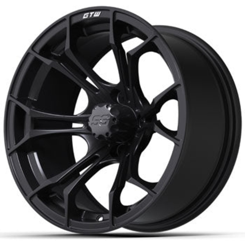 GTW Spyder Matte Black Wheel – 15 Inch