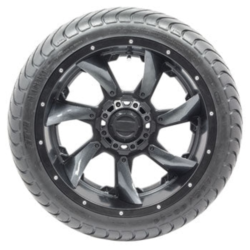 GTW Blackhawk Directional Carbon Fiber Wheel Inserts – 14 Inch