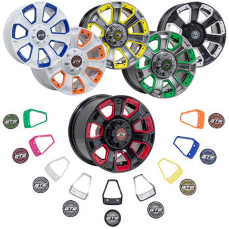 GTW nemesis White Wheel Inserts – 12 Inch