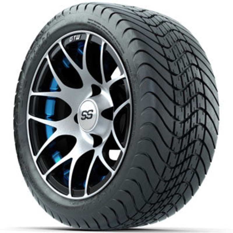 GTW Pursuit 12 in Wheels with 215/35-12 Mamba Street Tires – Set of 4