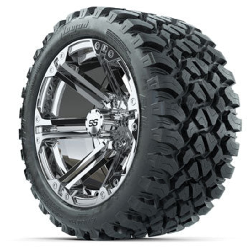 GTW Specter 14 in Wheels with 23×10-14 Nomad All-Terrain Tires – Set of 4