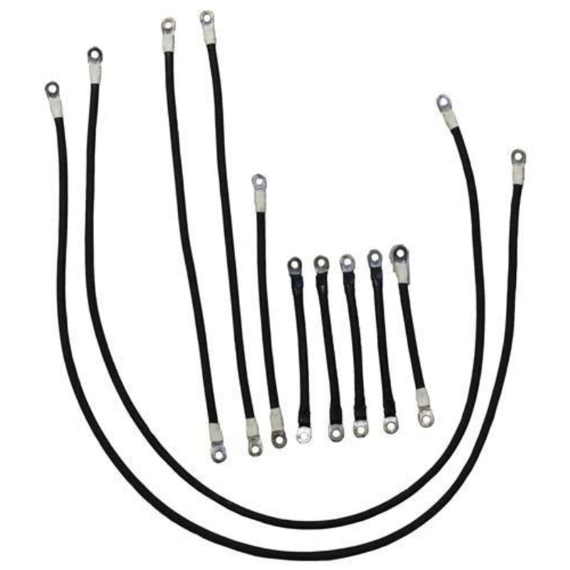 4 Gauge 600A Weld Cable Set For E-Z-GO PDS/DCS (Years 1994.5-Up)