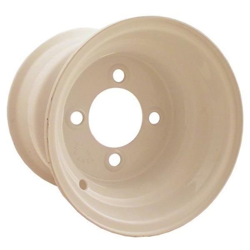 8×7 Beige Steel Wheel (Centered)