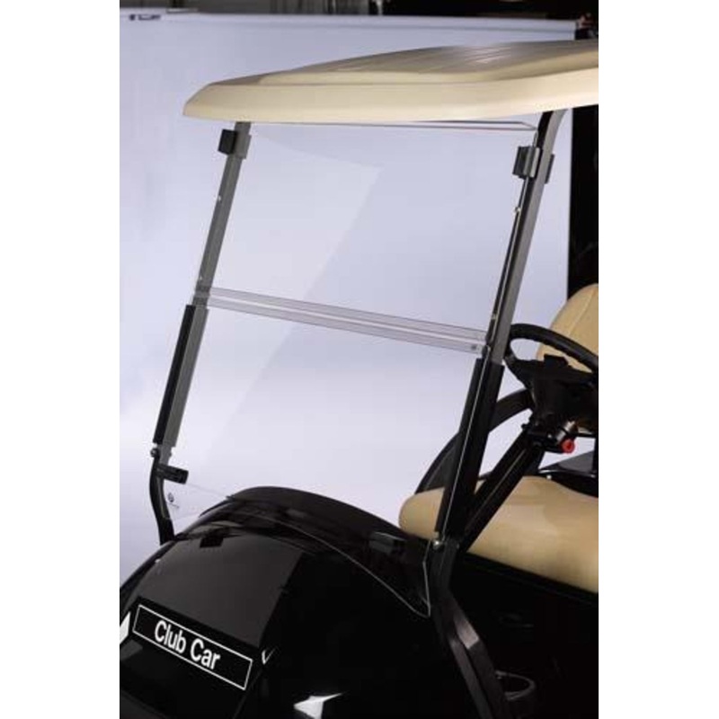 Clear Club Car Precedent Folding Windshield – 1/4″ (Years 2004-Up)