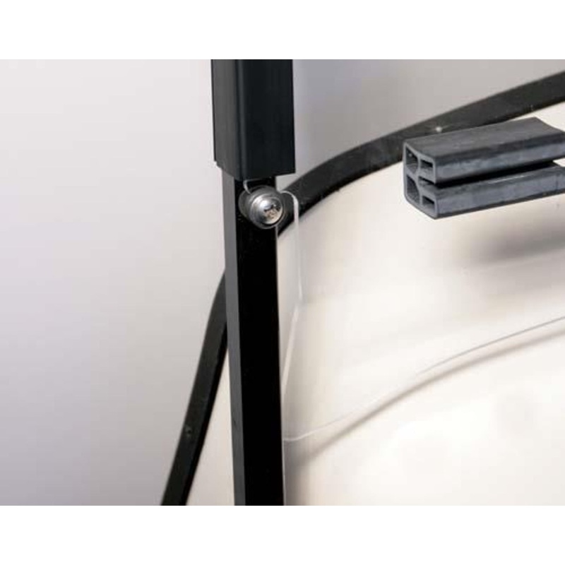 Clear E-Z-GO TXT Bolt Folding Windshield – 1/4″ (Years 1994.5-2013)