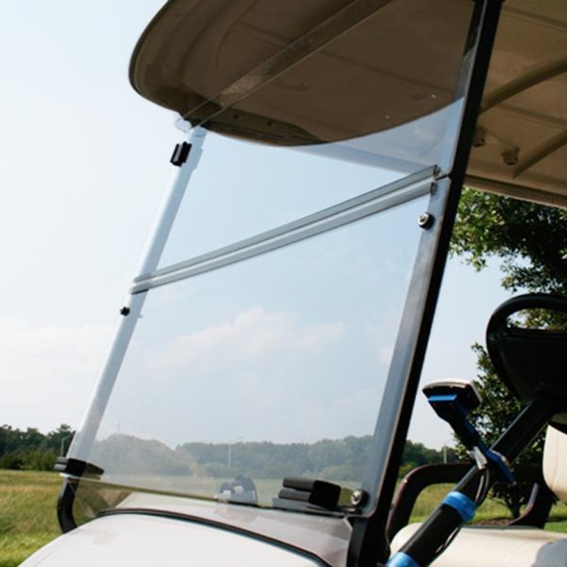 Clear Yamaha Folding Windshield – 1/4″ (Models G29/Drive)