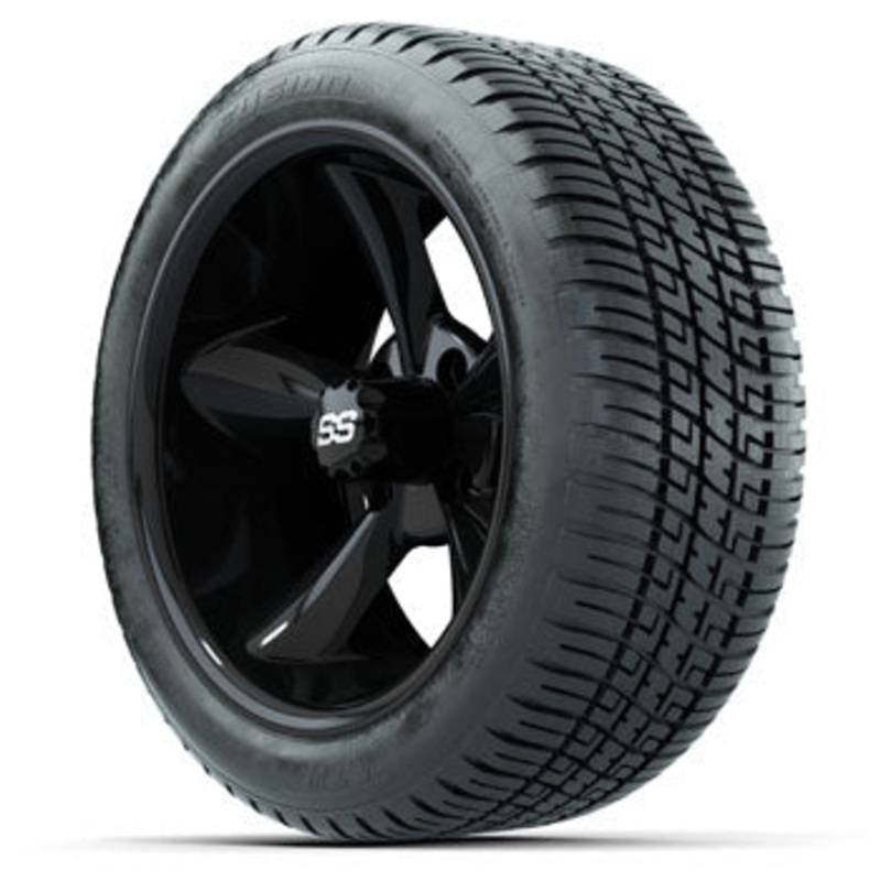 GTW Godfather 14 in Wheels with 205/30-14 Fusion Street Tires – Set of 4