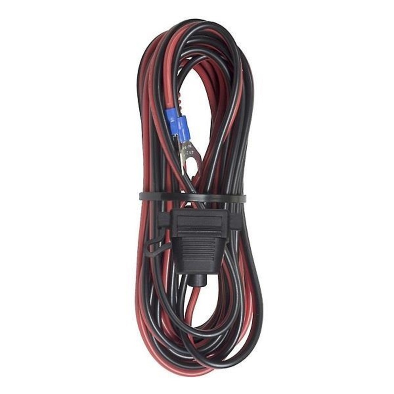 Bazooka 12′ Power Cord with Fuse Holder (For Front Mount or Stretch Vehicles)
