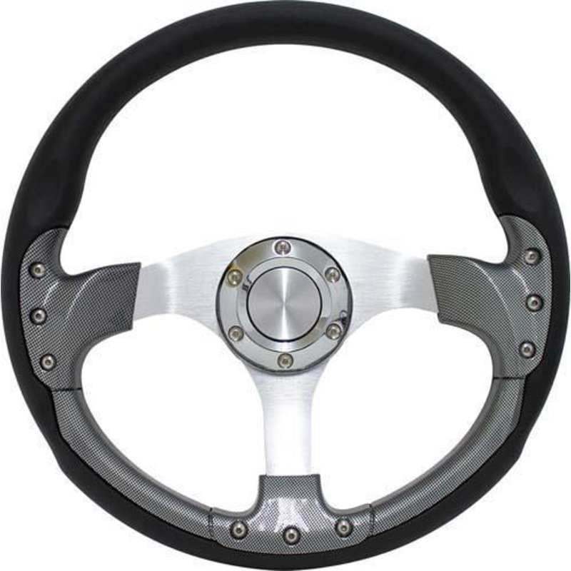 Club Car DS Pursuit 14″ Carbon Fiber Steering Wheel