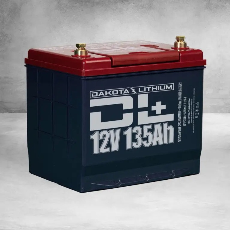 DL+ 12V 135AH DUAL PURPOSE 1000CCA STARTER BATTERY PLUS DEEP CYCLE PERFORMANCE DL+ 12V 135AH DUAL PURPOSE 1000CCA STARTER BATTERY