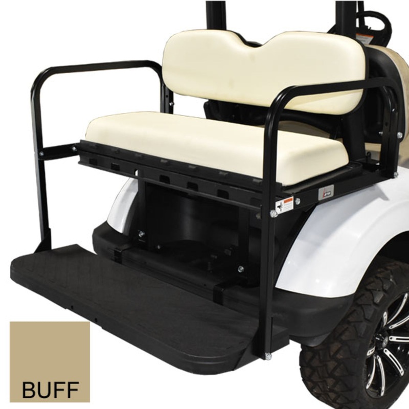 GTW MACH3 Rear Flip Seat for Club Car – Buff
