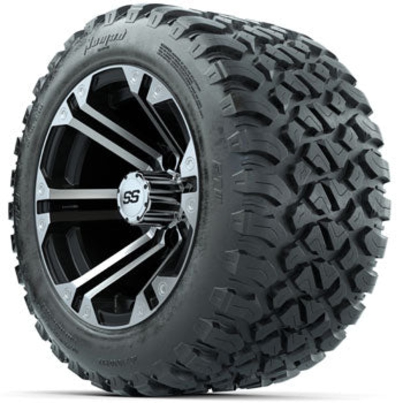 GTW Specter 12 in Wheels with 20×10-R12 Nomad All-Terrain Tires – Set of 4