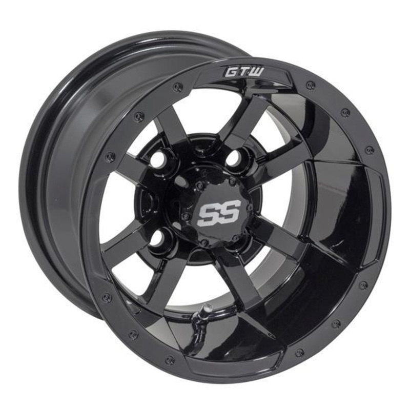 GTW Storm Trooper 10″ Black Wheel (3:4 Offset)