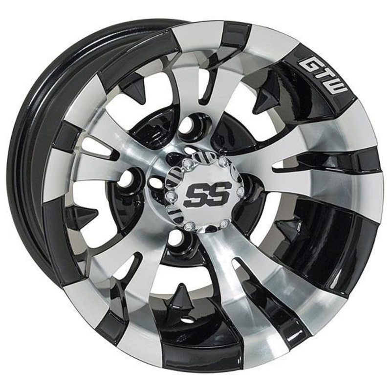 GTW Vampire 14×7 Machined & Black Wheel (3:4 Offset)