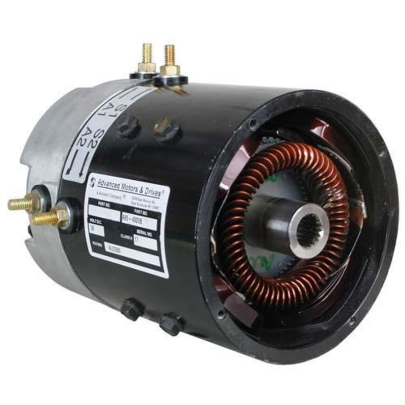 36-Volt 19-Spline Electric Motor (Select E-Z-GO and Yamaha Models)