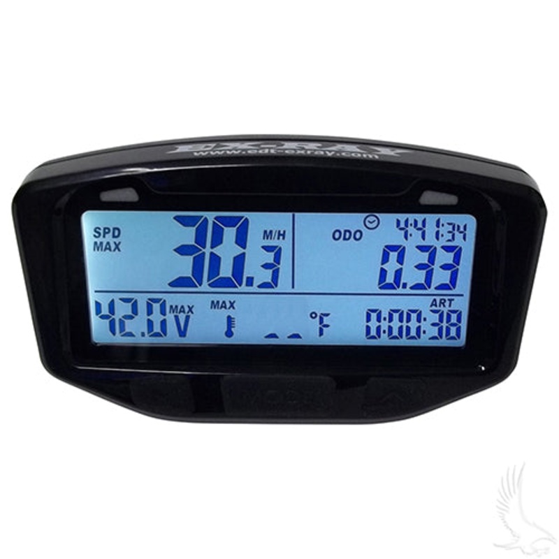 Golf Cart Speedometer -Multi Function -Universal -w/o Motor Temperature Sensor