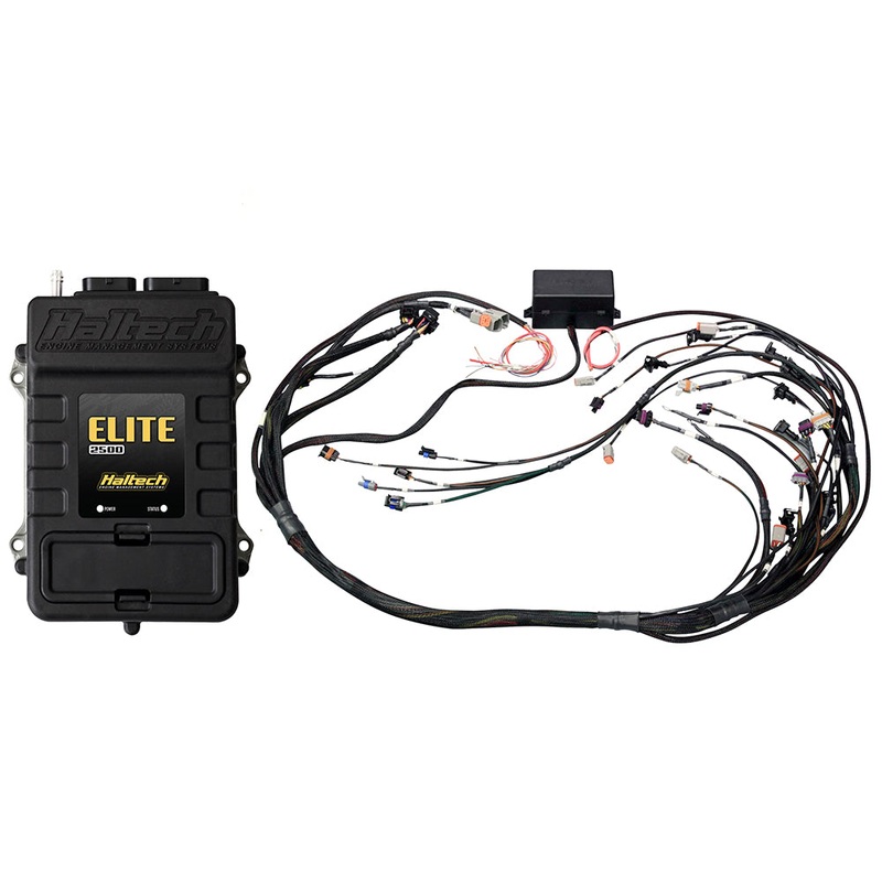 Elite 2500 + GM GEN IV LSx (LS2/LS3 etc) non DBW Terminated Harness Kit