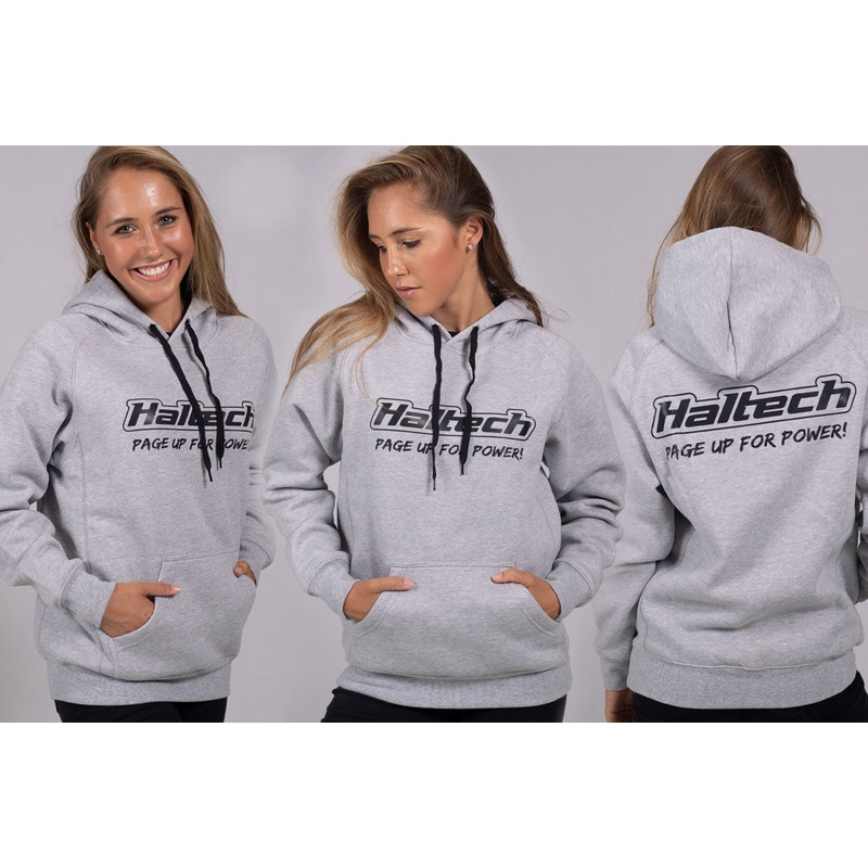 Haltech “Classic” Hoodie Grey XS